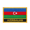 Ecusson drapeau Azerbaïdjan