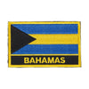 Ecusson drapeau Bahamas