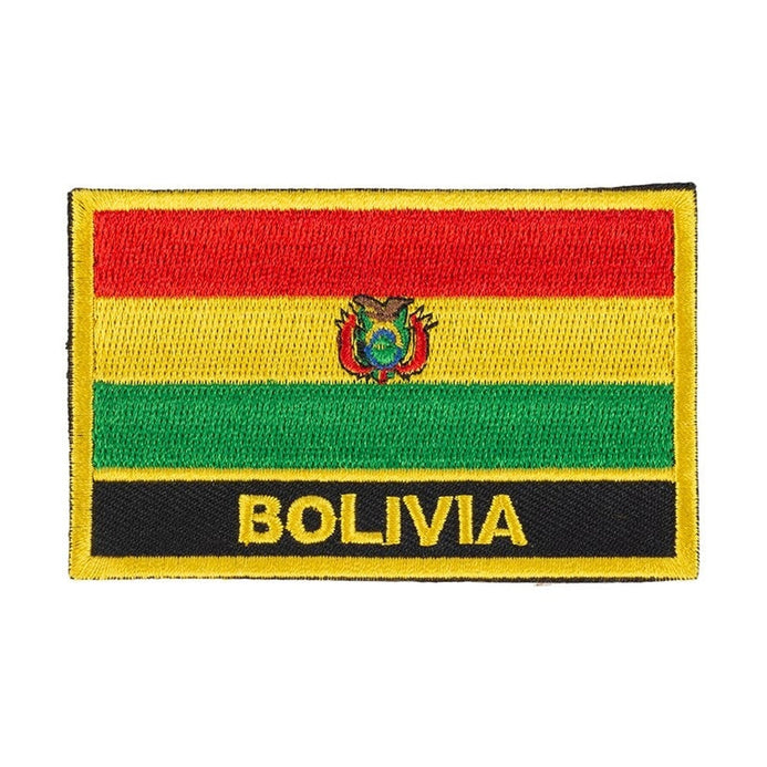 Ecusson drapeau Bolivie