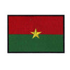 Ecusson drapeau Burkina Faso