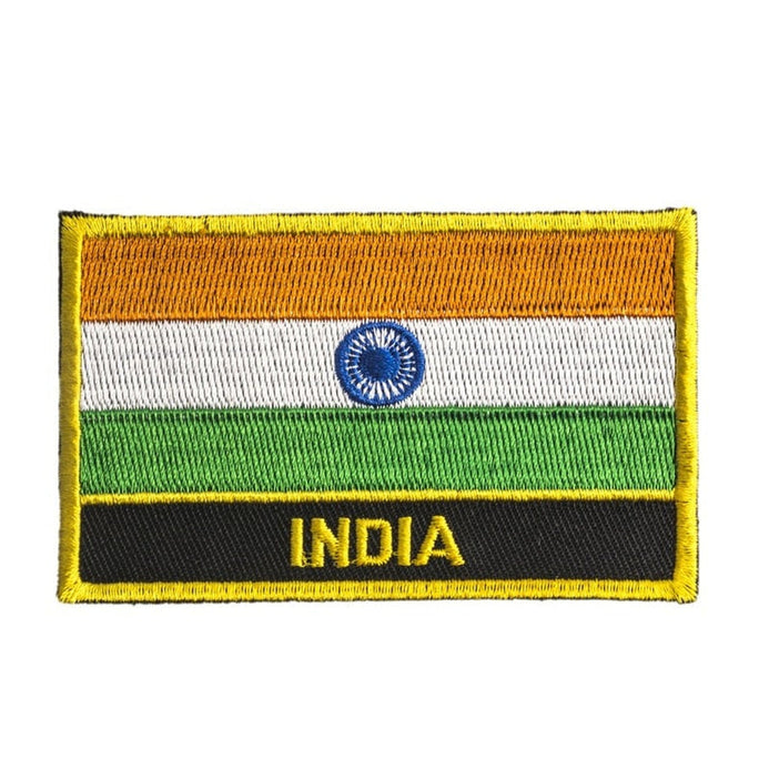 Ecusson drapeau Inde