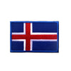 Ecusson drapeau Islande