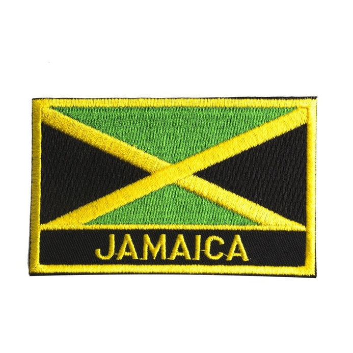 Ecusson drapeau Jamaïque