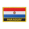 Ecusson drapeau Paraguay