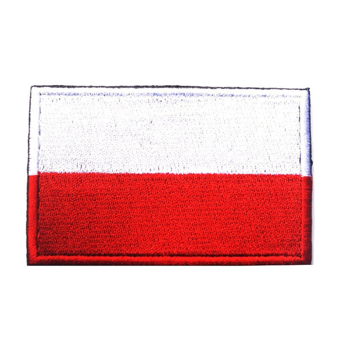 Ecusson drapeau Pologne
