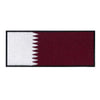 Ecusson drapeau Qatar