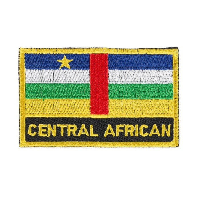 Ecusson drapeau République Centrafricaine