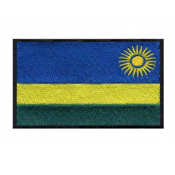 Ecusson drapeau Rwanda