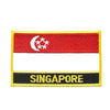 Ecusson drapeau Singapour