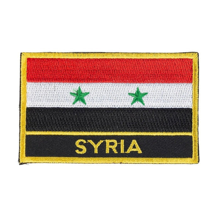 Ecusson drapeau Syrie