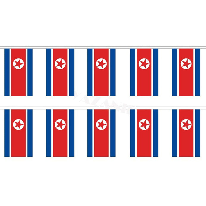 Guirlande drapeau Corée du Nord