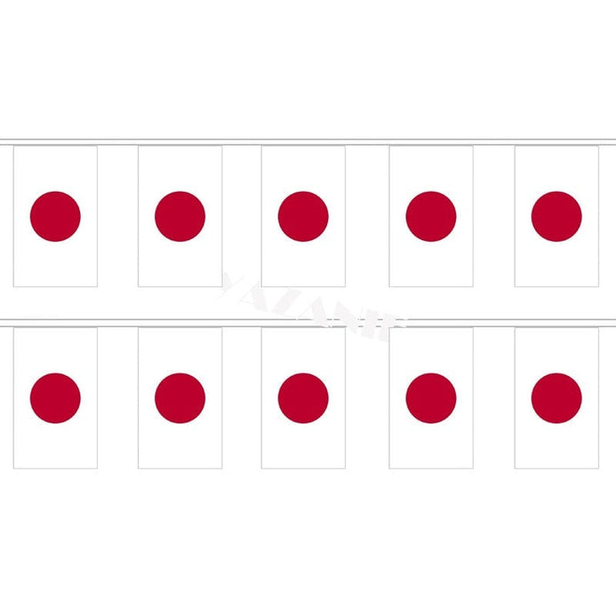 Guirlande drapeau Japon