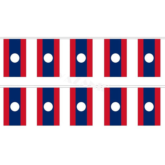 Guirlande drapeau Laos