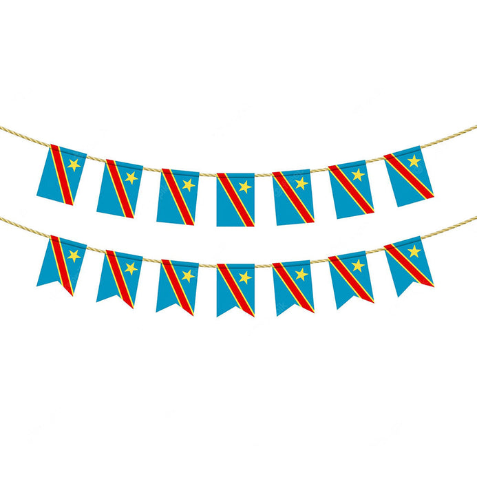 Guirlande drapeau République démocratique du Congo