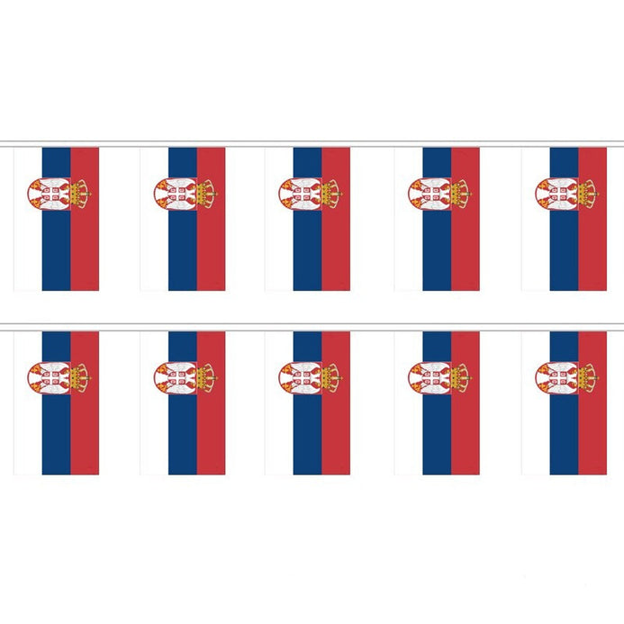 Guirlande drapeau Serbie