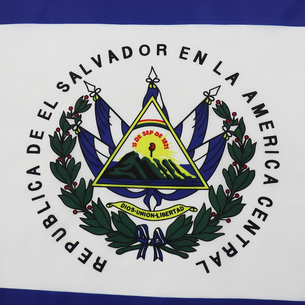 Drapeau Salvador extérieur