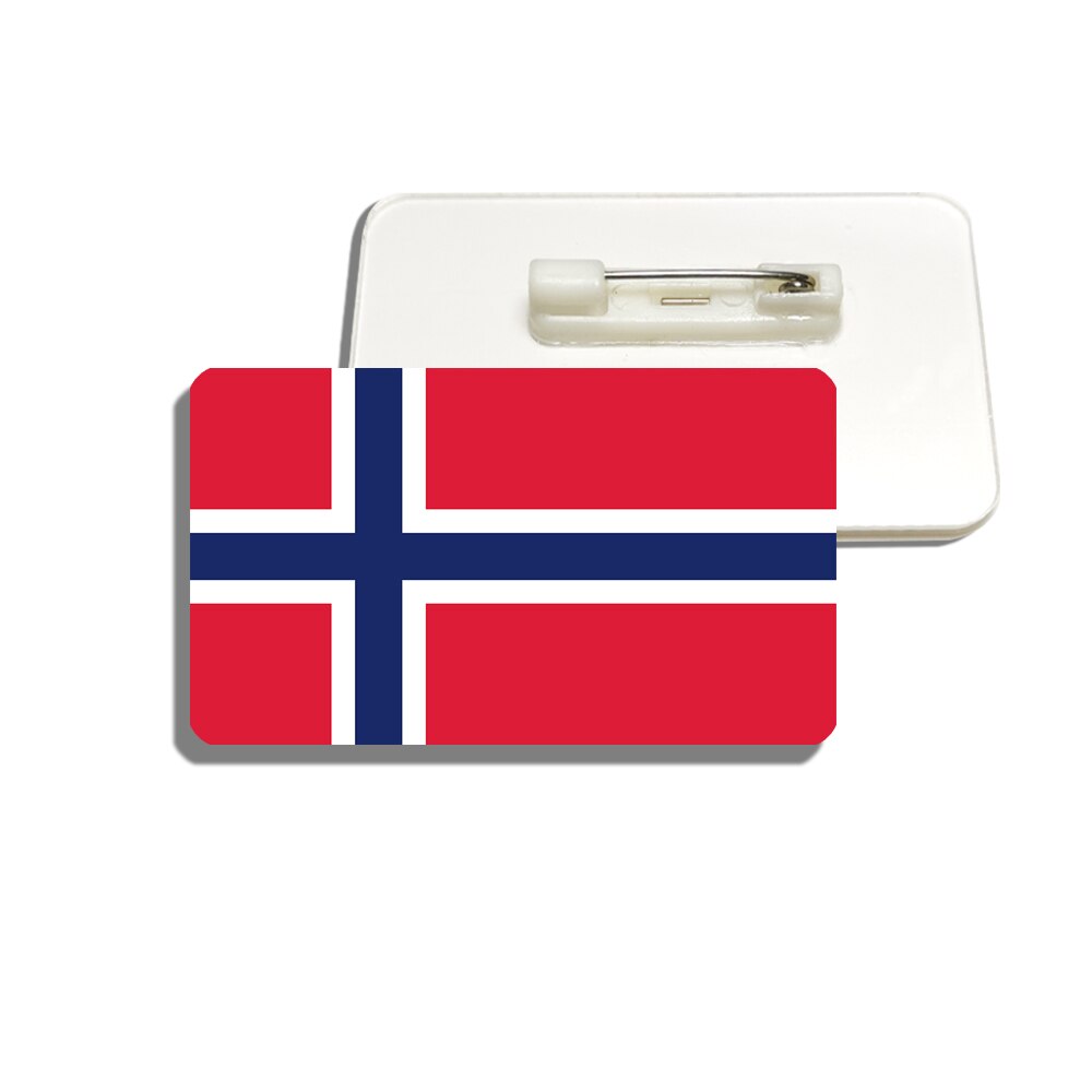 Broche drapeau Norvège