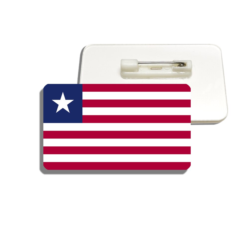 Broche drapeau Liberia