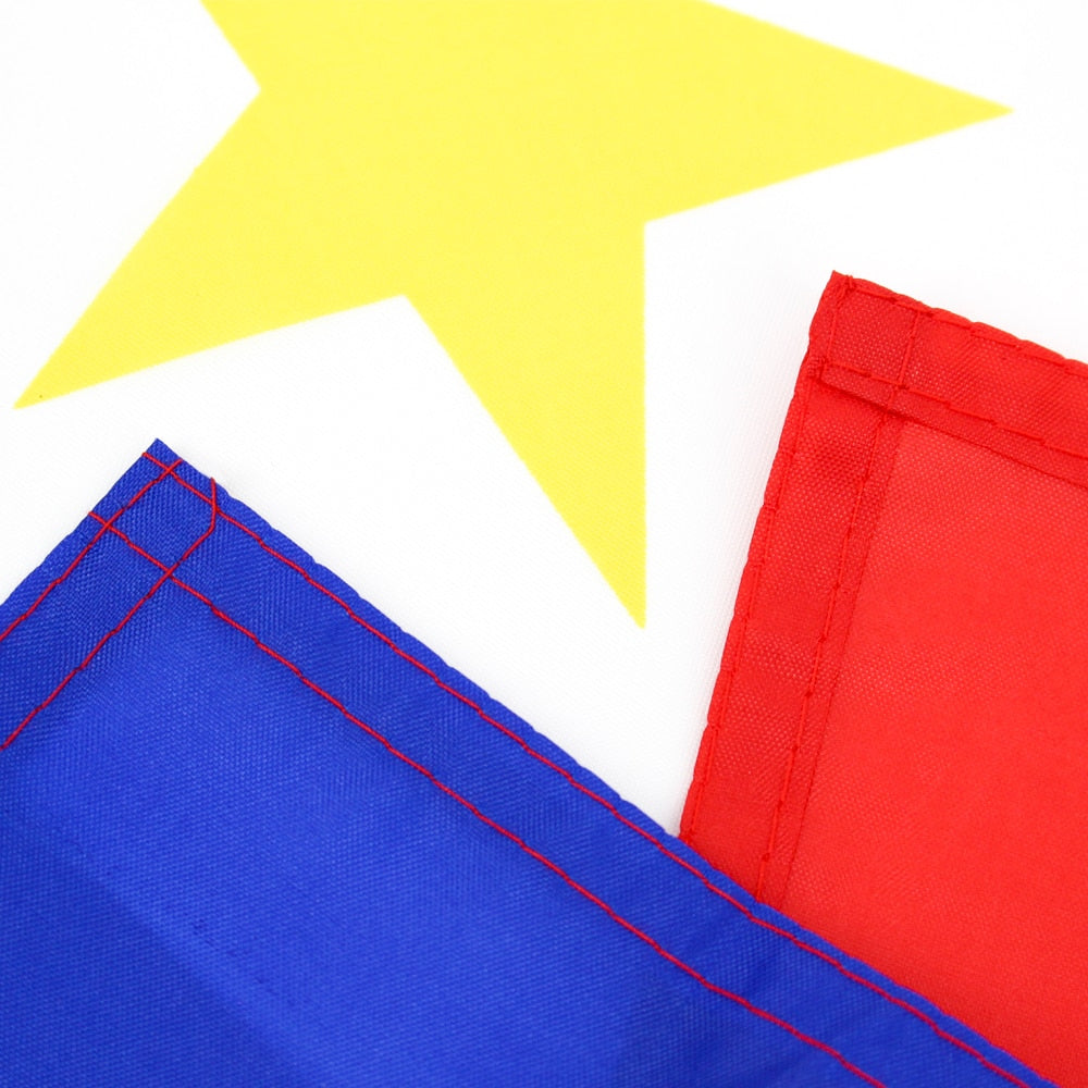 Lot De 2 Coussinets De Ceinture De Sécurité Motif Drapeau Philippines - Tailles S Et M - Polyester Doux