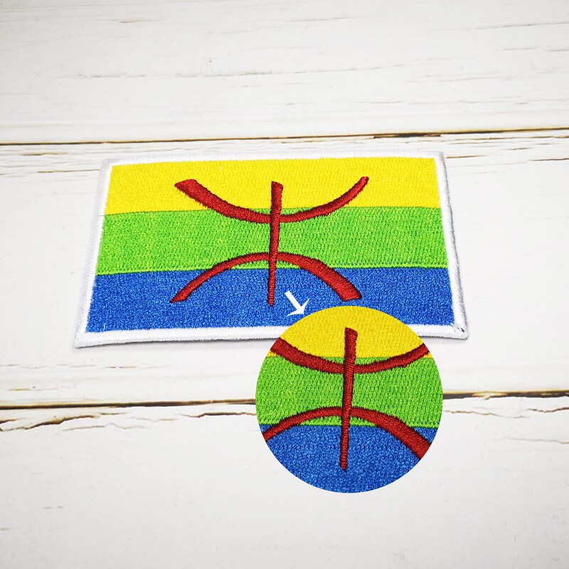 Ecusson Drapeau Kabyle King Drapeaux