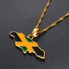 Collier drapeau Jamaïque