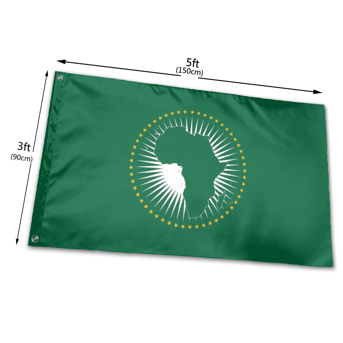 Drapeau Union Africaine qualité PRO