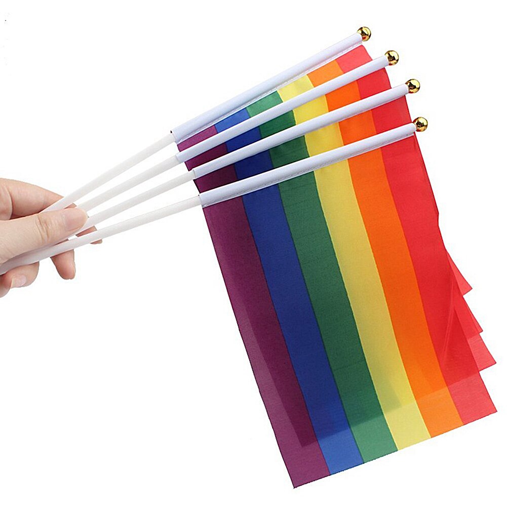 lot de mini drapeaux lgbt