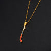 Collier Chili couleur or