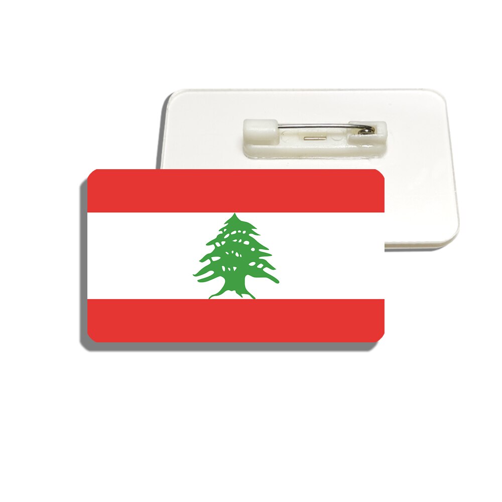 Broche drapeau Liban