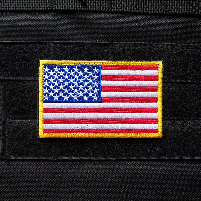 Ecusson drapeau États-Unis - US army