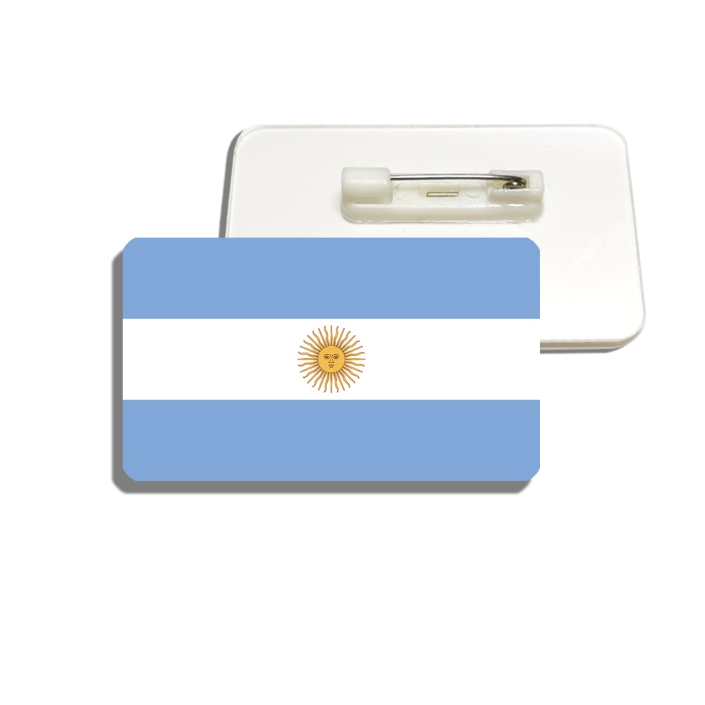 Broche drapeau Argentine