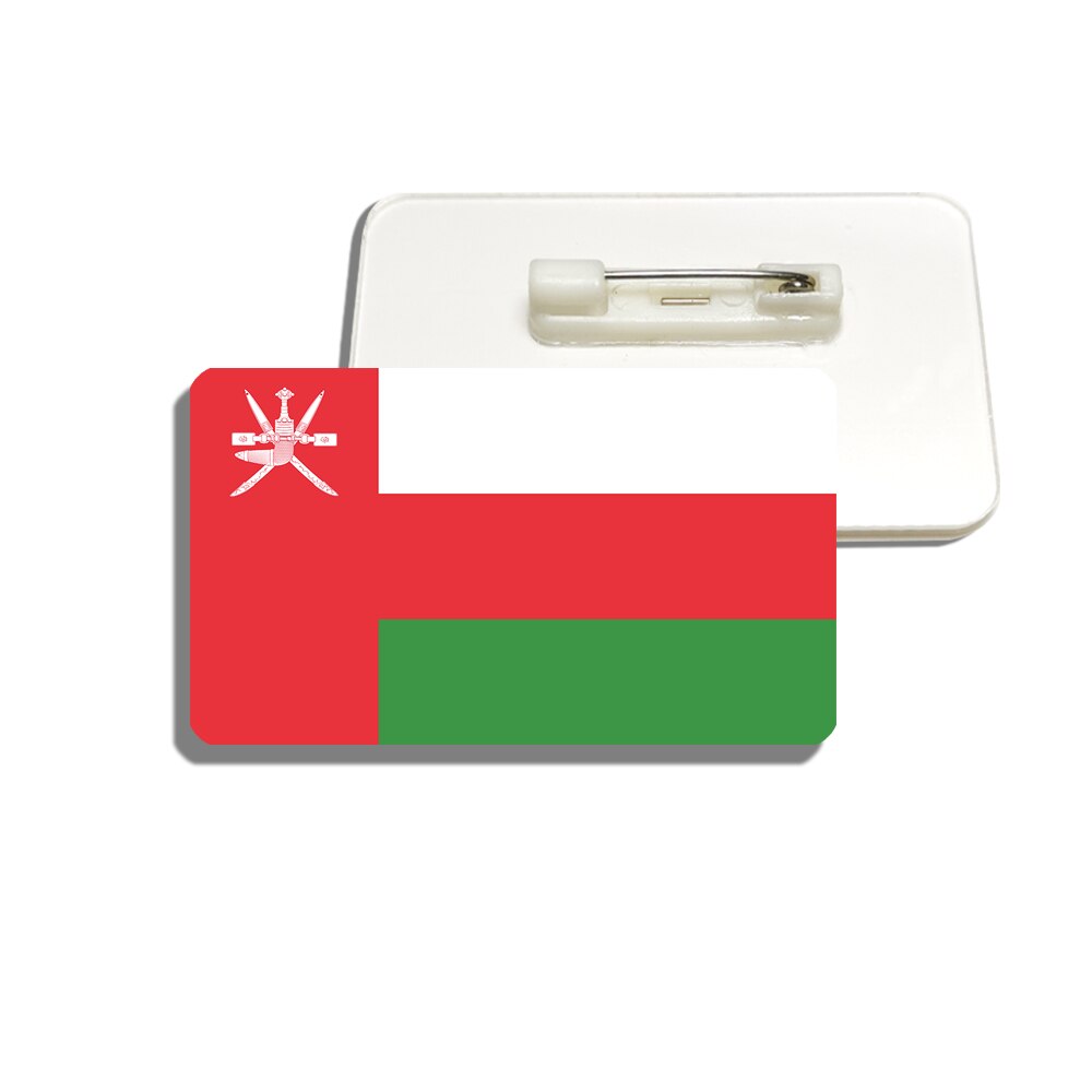 Broche drapeau Oman