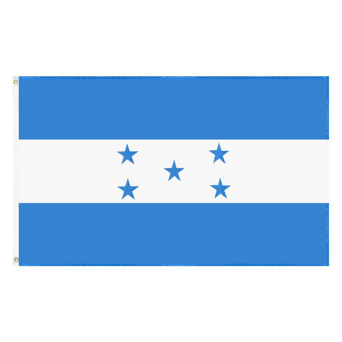 Drapeau Honduras bleu turquoise