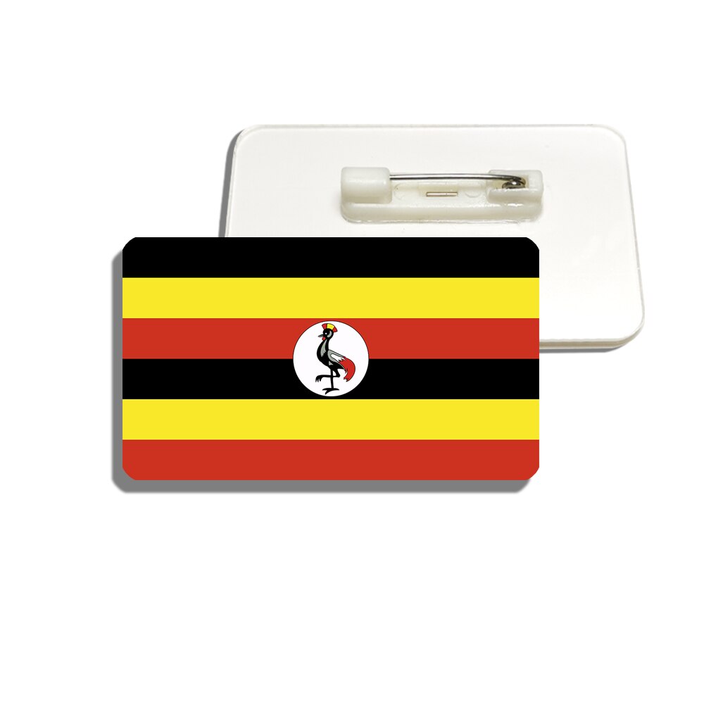 Broche drapeau Ouganda