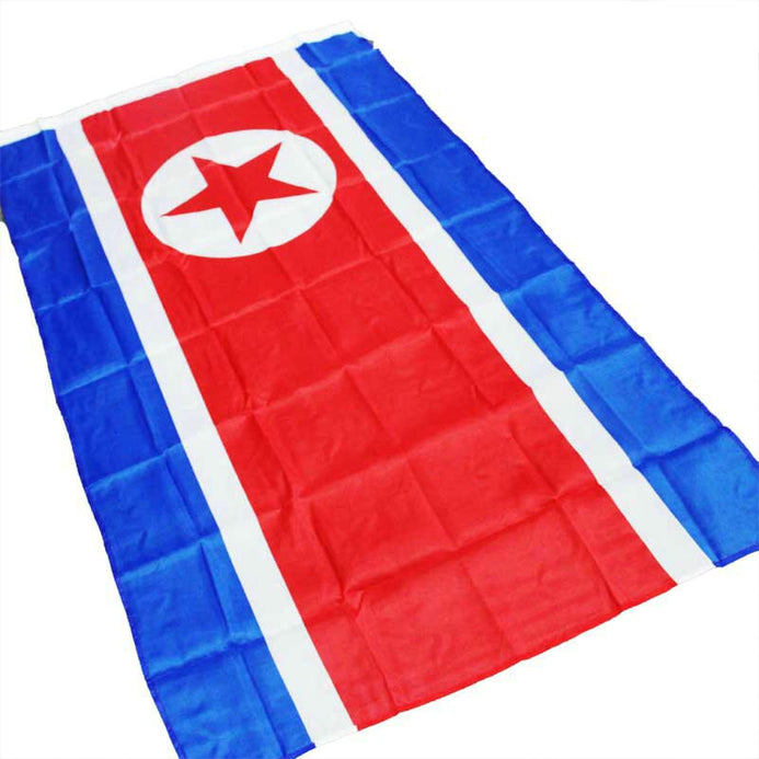 Drapeau Corée du Nord 100% Polyester