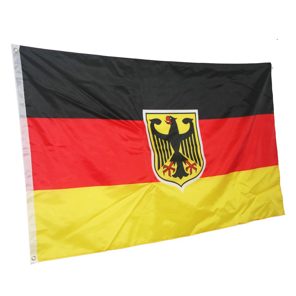 Drapeau Allemagne avec aigle