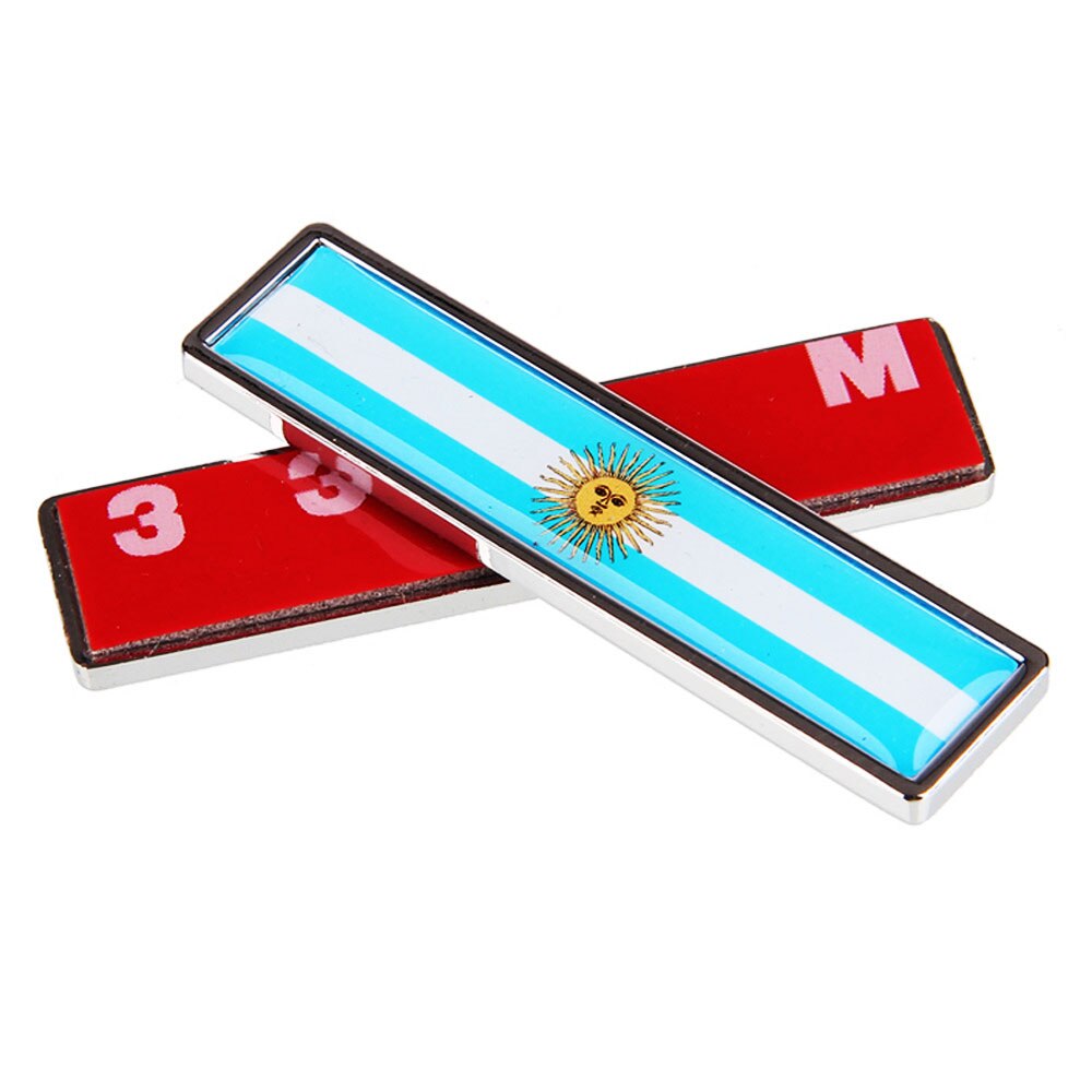 Sticker en métal drapeau Argentine