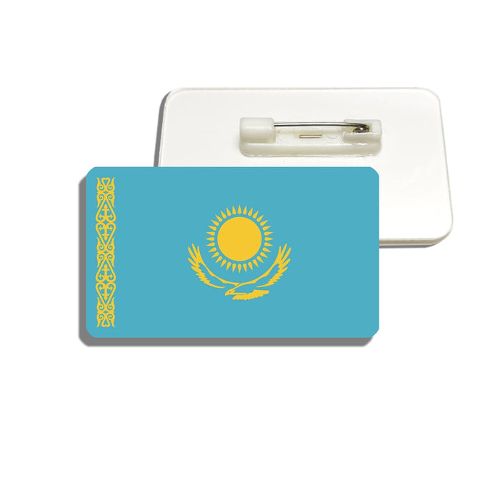 Broche drapeau Kazakhstan