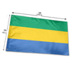 Drapeau Gabon qualité PRO