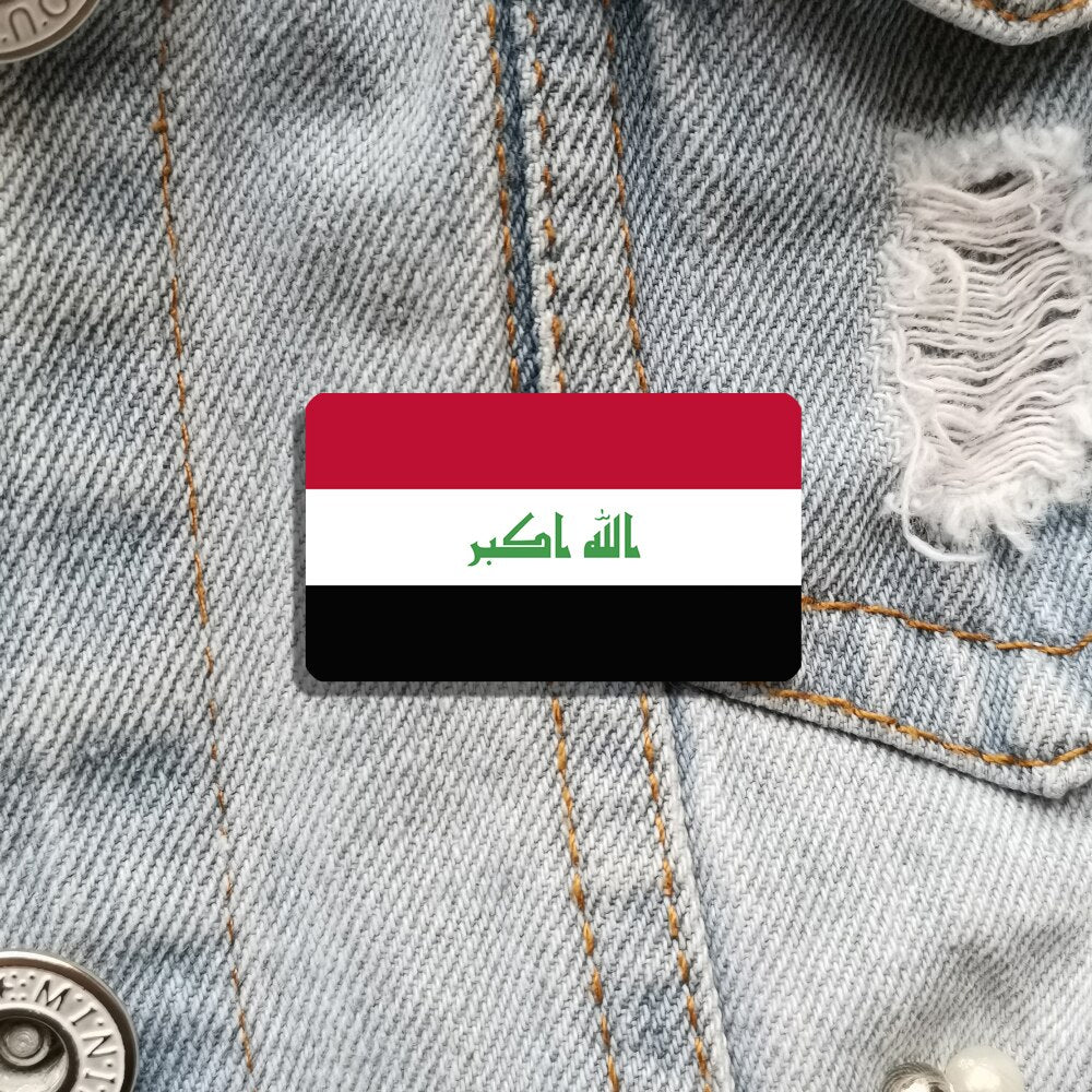 Broche drapeau Irak