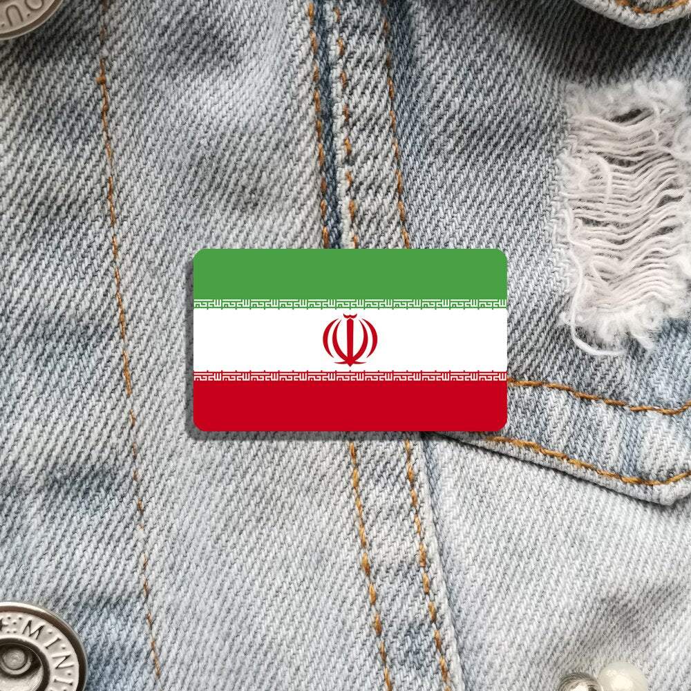 Broche drapeau Iran