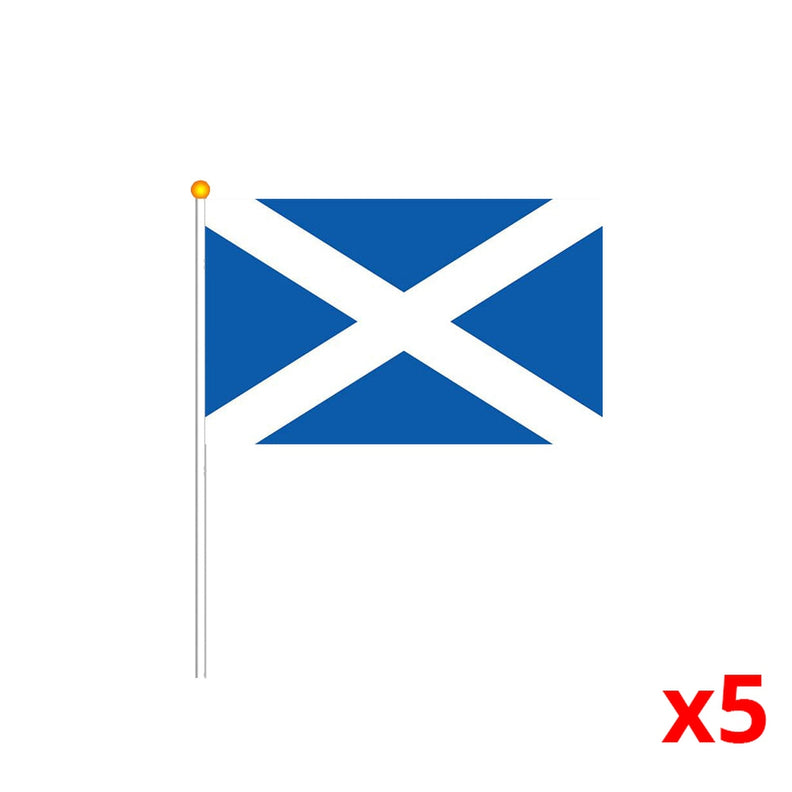 Mini Fanion Drapeau Glasgow Écosse - Décoration Voiture Souvenir Blason - Sans Marque