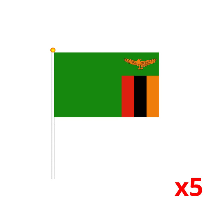 Mini drapeau Zambie