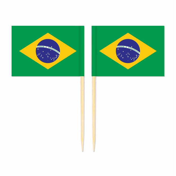 Mini pics drapeau Brésil