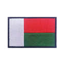 Autocollant Vinyle Drapeau De Madagascar - 10 X 6,7 Cm + 2 Autocollants Bonus - Résistant Intérieur/extérieur - 6