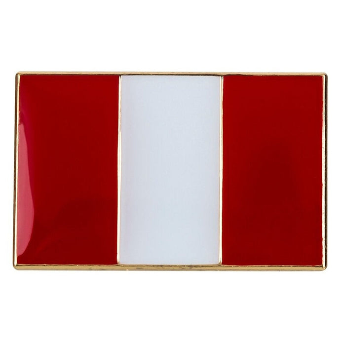 Petite broche drapeau Pérou