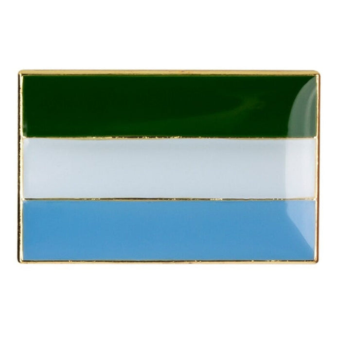 Petite broche drapeau Sierra Leone