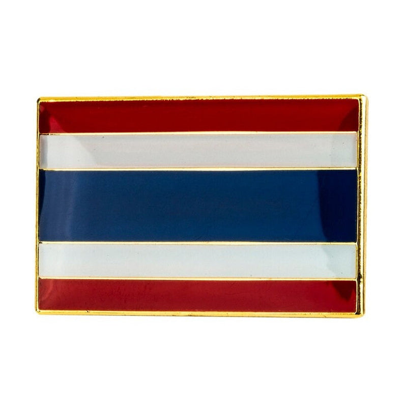 Drapeau de bureau thaïlandais 100% polyester 10,2 x 15,2 cm