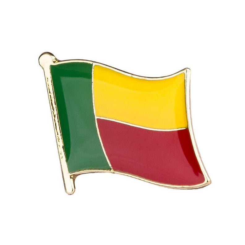 Akachafactory Pins Pin Badge Pin's Drapeau Mali Malien Rond Cocarde