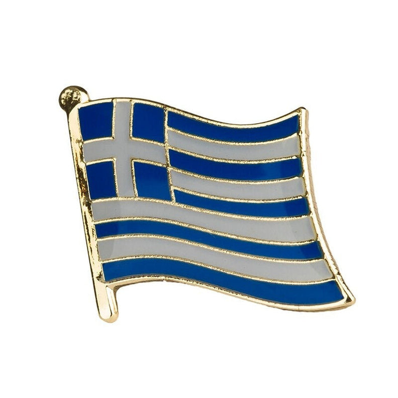 MINI DRAPEAU DE TABLE GRECE TISSU 10X14CM MINI DRAPEAU DE TABLE GRECE TISSU 10X14CM
